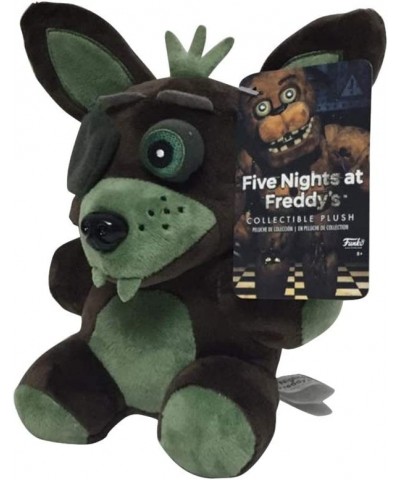 qichemaoy Nights at Freddyfts Figure Location Funtime Freddy Fazbear Foxy Plush Toy Keychain Collectible Plushie 7inch Green ...