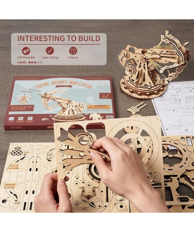 3D Wooden Puzzles Toys DIY Model Kit for Adults Wooden Craft Puzzle for Teens for Kids $59.56 3-D Puzzles