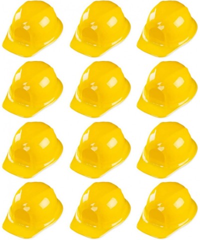 12 Pack Yellow Construction Hard Hat Plastic Birthday Party Supplies Worker Caps Set Halloween Costume Toy $16.97 Kids' Party...