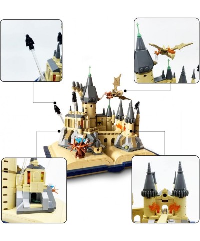 Harry Castle Book Toy Building Set Medieval Modular House Castle Building Blocks Kit Christmas and Birthday Building Gifts fo...