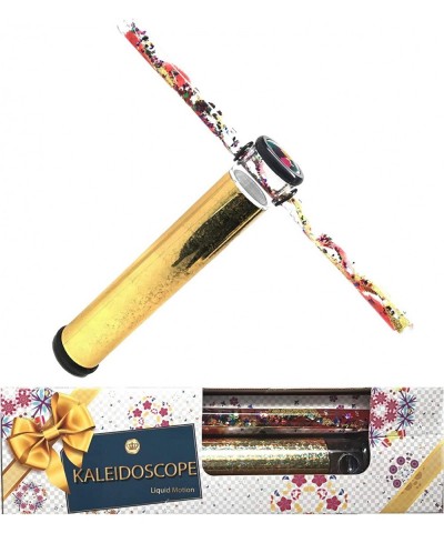 Liquid Kaleidoscope Tube - Glitter Wand Kaleidoscope-Continuous Movement Kaleidoscope 9 Inch (ONE Random Colored in Gift Box)...