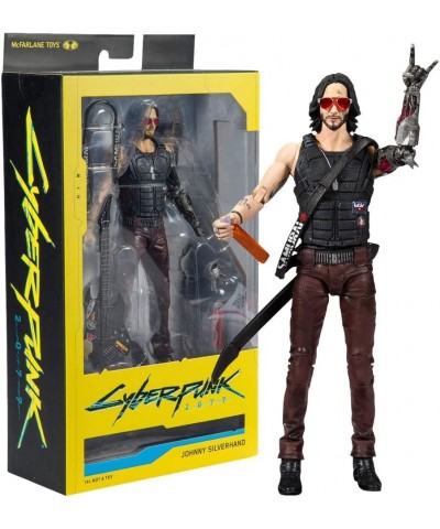 Cyberpunk 2077 Johnny Silverhand Action Figure $50.11 Action Figures