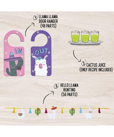 Llama Gifts for Girls | 6-in-1 Premium Craft Kit | Arts and Crafts for Girls Aged 5 6 7 8 9 10 Years $46.21 Kids' Drawing & W...