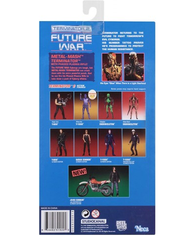 - Terminator 2 - 7" Scale Action Figure - Kenner Tribute - Metal Mash Endoskeleton $82.55 Action Figures