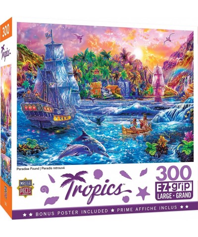 300 Piece EZ Grip Jigsaw Puzzle - Paradise Found - 18"x24 $25.22 Jigsaw Puzzles