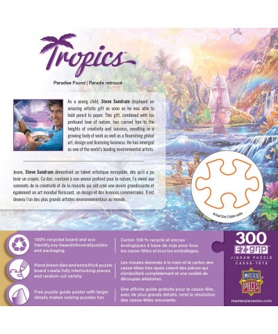 300 Piece EZ Grip Jigsaw Puzzle - Paradise Found - 18"x24 $25.22 Jigsaw Puzzles