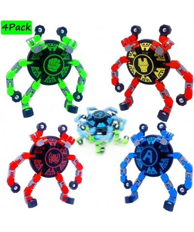 4PACK Fingertip Gyro Toy Funny Sensory Fidget Spinners Toys Finger Hand Spinner Fingertip Spinners Fingertip Gyro Stress Reli...