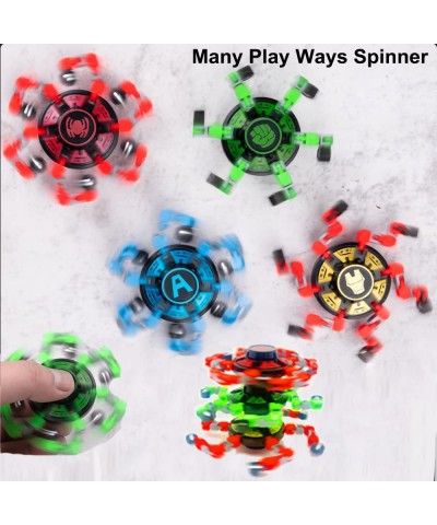 4PACK Fingertip Gyro Toy Funny Sensory Fidget Spinners Toys Finger Hand Spinner Fingertip Spinners Fingertip Gyro Stress Reli...