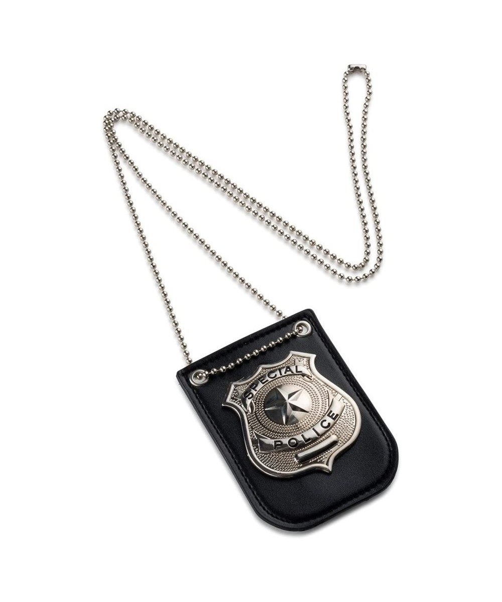 Dress-Up-America Police Badge For Kids - Pretend Play NYPD Badge With Chain & Belt Clip $17.72 Kids' Dress-Up Accessories