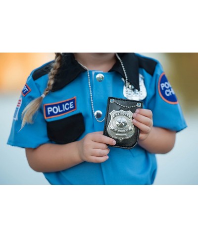 Dress-Up-America Police Badge For Kids - Pretend Play NYPD Badge With Chain & Belt Clip $17.72 Kids' Dress-Up Accessories