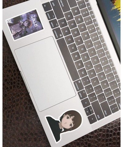 Serial Experiments Lain Lain Iwakura Girl Cute Sticker for Phone Laptop Skateboard Car Colorful Sticker Pack 4 Pcs Size 3inch...