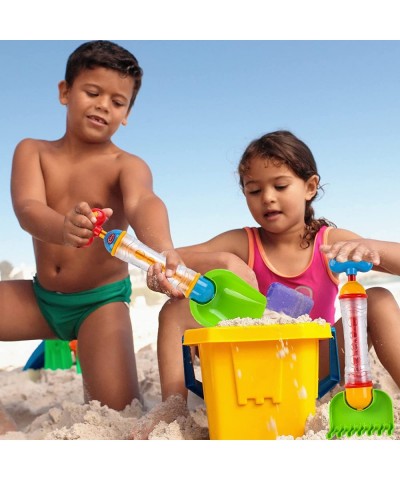 Beach Sand Toys 2Pack Beach Water Spray Digging Sand Shovel Rake Two in One Water Pump Toys Summer Swimming Pool Beach Party ...