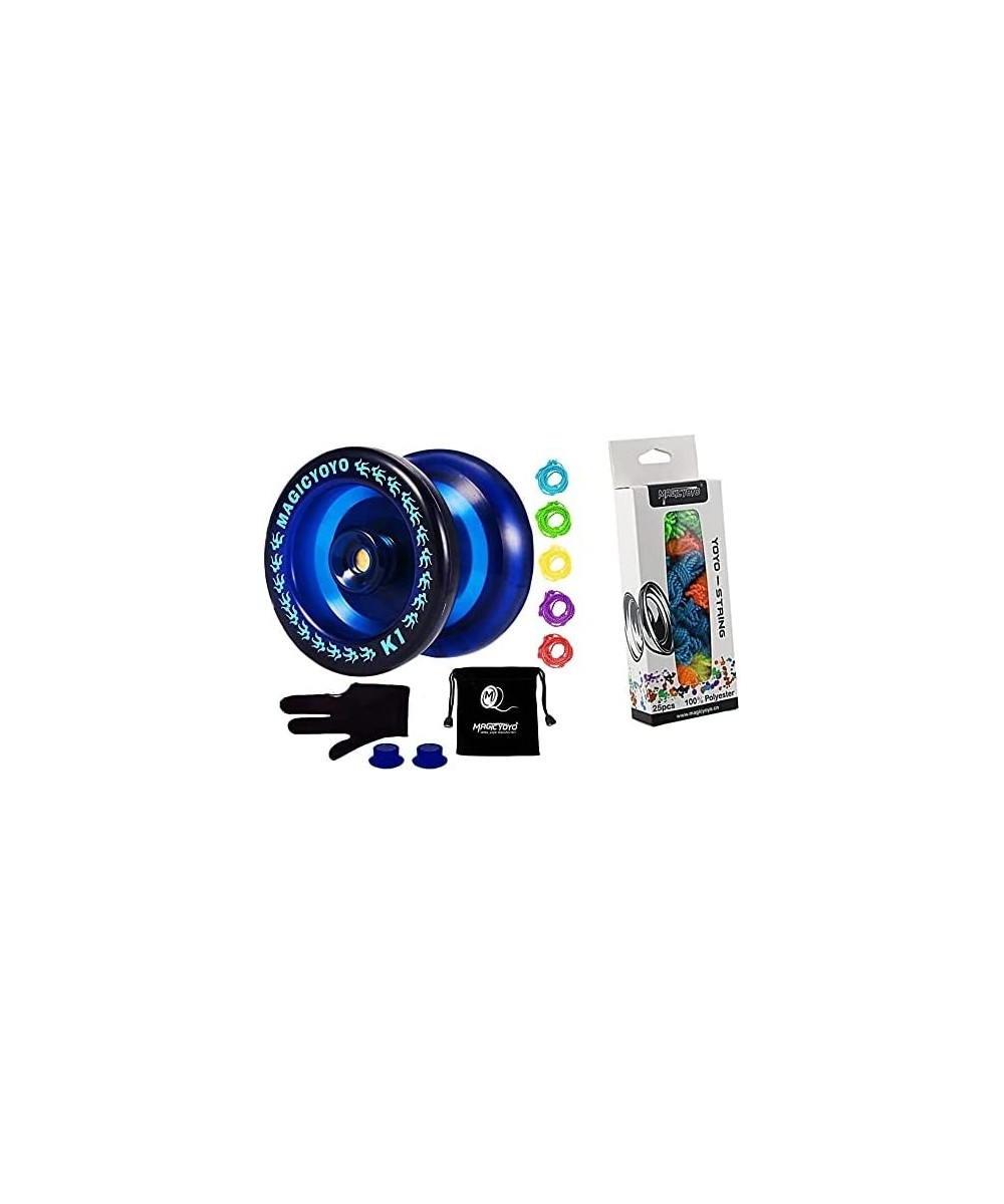 Responsive YoYo K1-Plus Blue with Yoyo Sack + 5 Strings and Yo-Yo Glove and Pack of 25 Replacement Yoyo Strings $25.58 Yo-Yos