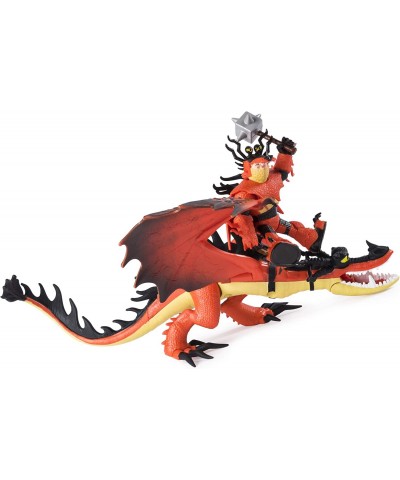 Dreamworks Dragons Hookfang and Snotlout Dragon with Armored Viking Figure for Kids Aged 4 and Up $43.70 Action Figures