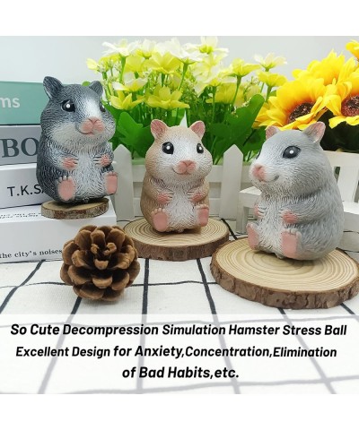 Decompression Simulation Hamster Stress Ball Relieve Stress Sensory Toys for Children and Adults Squeeze Fidget Toys for Anxi...