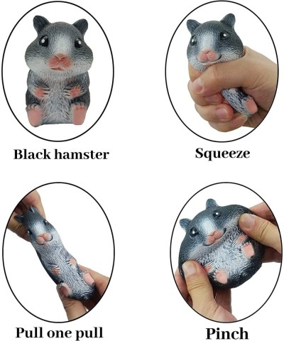 Decompression Simulation Hamster Stress Ball Relieve Stress Sensory Toys for Children and Adults Squeeze Fidget Toys for Anxi...