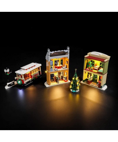 Light for Lego-10308 Christmas-High-Street - Led Lighting Kit Compatible with Lego Building Blocks Model - NOT Included The M...