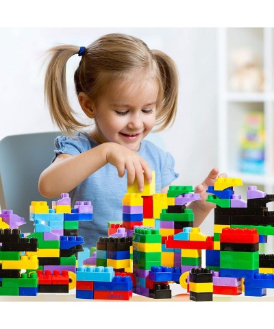 Large Blocks for Toddlers/Kids Stackable Multi-Colored Interlocking Toys Safe Non-Toxic Plastic Bright Colors Waterproof Boys...