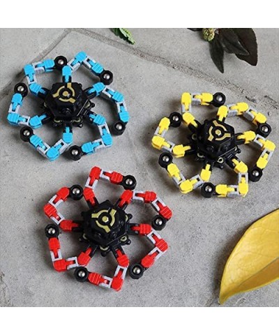 3 Pack Fidget Spinners Transformable Fingertip Gyro DIY Robot Fingertip Spinner Gyro Fidget Spinners for Kids Anxiety Stress ...