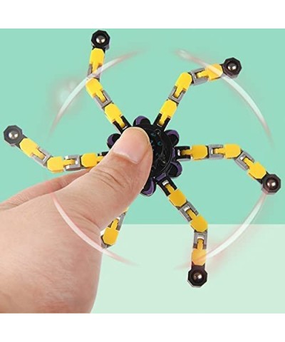 3 Pack Fidget Spinners Transformable Fingertip Gyro DIY Robot Fingertip Spinner Gyro Fidget Spinners for Kids Anxiety Stress ...