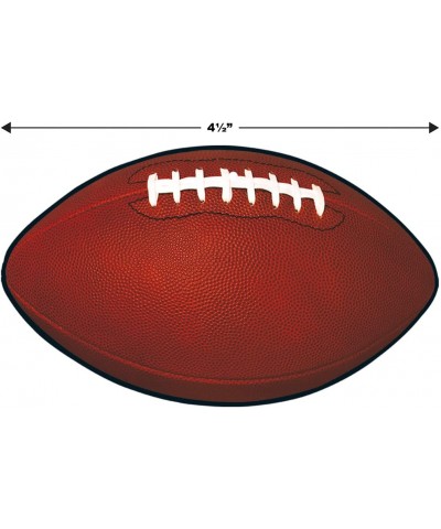 10 Piece Miniature Paper Football Cut Outs Game Day Party Decorations Brown/White/Black 4 $13.57 Kids' Party Decorations