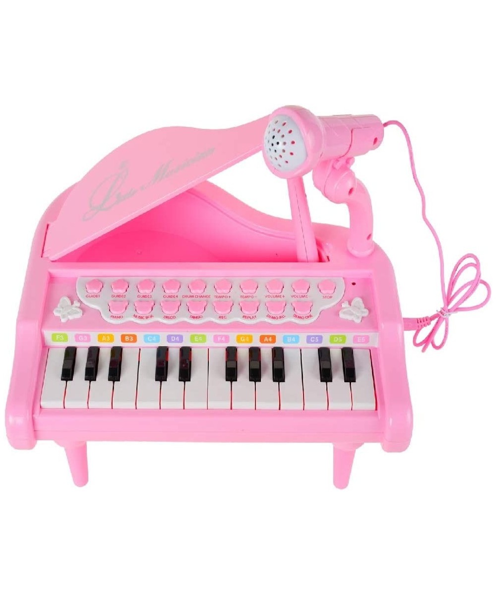 Piano Keyboard Toy for Kids 3-6 Year Old Babies First Birthday Gift 24 Keys Multifunctional Musical Educational Toy Piano for...