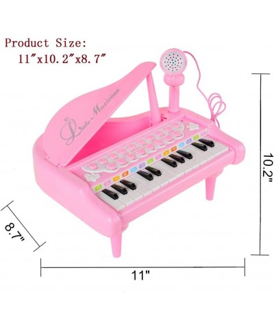 Piano Keyboard Toy for Kids 3-6 Year Old Babies First Birthday Gift 24 Keys Multifunctional Musical Educational Toy Piano for...