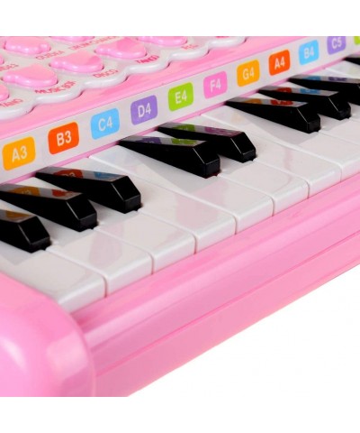 Piano Keyboard Toy for Kids 3-6 Year Old Babies First Birthday Gift 24 Keys Multifunctional Musical Educational Toy Piano for...