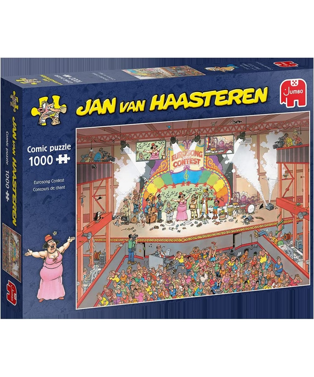 Jumbo Jan Van Haasteren - Eurosong Contest Jigsaw Puzzles for Adults 1 000 Piece $49.21 Jigsaw Puzzles