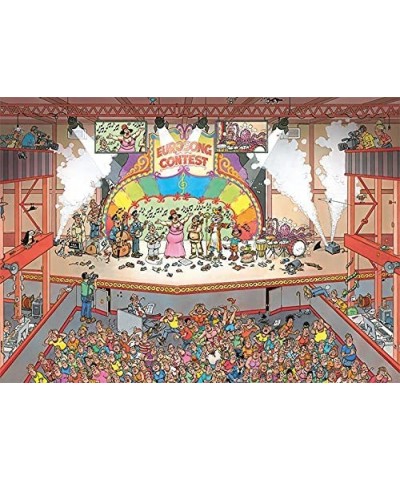 Jumbo Jan Van Haasteren - Eurosong Contest Jigsaw Puzzles for Adults 1 000 Piece $49.21 Jigsaw Puzzles