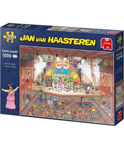 Jumbo Jan Van Haasteren - Eurosong Contest Jigsaw Puzzles for Adults 1 000 Piece $49.21 Jigsaw Puzzles