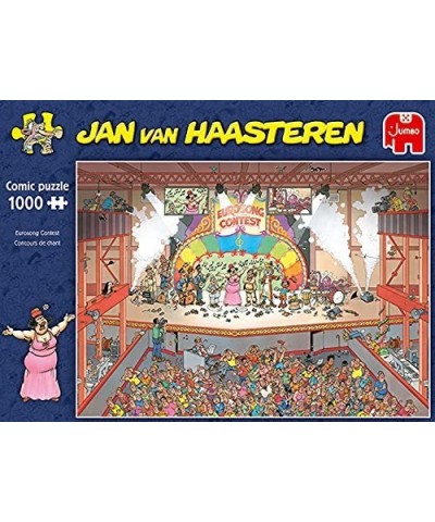 Jumbo Jan Van Haasteren - Eurosong Contest Jigsaw Puzzles for Adults 1 000 Piece $49.21 Jigsaw Puzzles