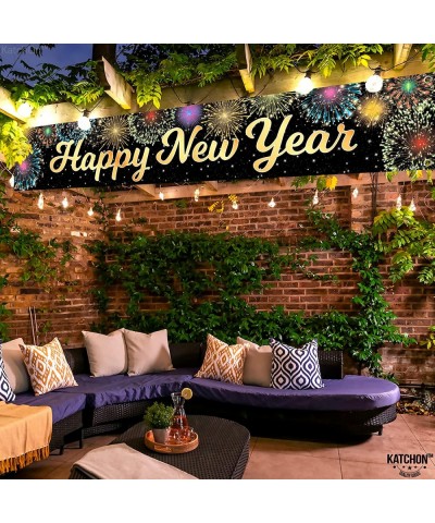 XtraLarge Happy New Year Yard Sign - 120x20 Inch Happy New Year Banner 2023 | Happy New Year Decorations 2023 | Happy New Yea...