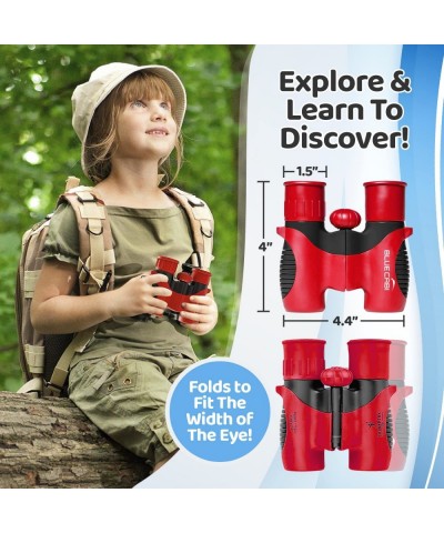 8x21 Kids Binoculars – Compact Durable and Lightweight with Magnification up to 8X – with Rubber Coating and Anti-Slip Textur...