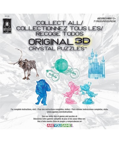 Cinderella's Carriage Licensed Deluxe Original 3D Crystal Puzzle from BePuzzled 3 Dimensional Crystal Puzzles and Brainteaser...