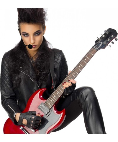 Rockstar Costume Accessories Headset - Fake Rock Star MJ Singer Microphone and Headphones Costume Accessory Prop $18.26 Kids'...