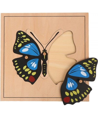 Elite Montessori Nature Materials Butterfly Puzzle for Early Preschool Learning Toy $27.04 Floor Puzzles