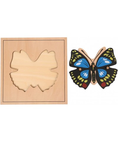 Elite Montessori Nature Materials Butterfly Puzzle for Early Preschool Learning Toy $27.04 Floor Puzzles