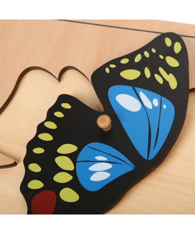 Elite Montessori Nature Materials Butterfly Puzzle for Early Preschool Learning Toy $27.04 Floor Puzzles