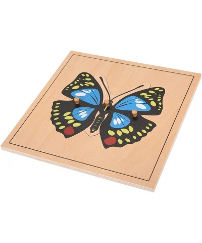 Elite Montessori Nature Materials Butterfly Puzzle for Early Preschool Learning Toy $27.04 Floor Puzzles