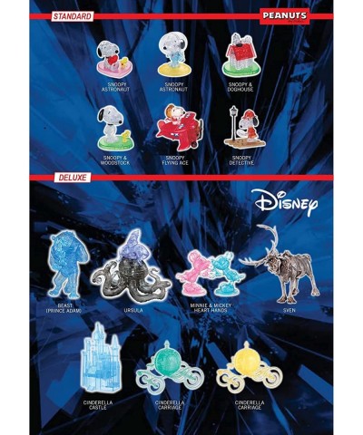 Cinderella's Carriage Licensed Deluxe Original 3D Crystal Puzzle from BePuzzled 3 Dimensional Crystal Puzzles and Brainteaser...