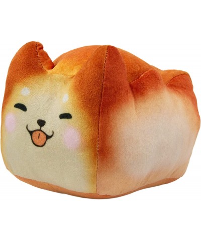 Corgi Bread Pillow – Loaf of Bread Pillow w/ Happy Corgi Expression – Cute Plush Dog Stuffed Animal for a Throw Pillow Laying...