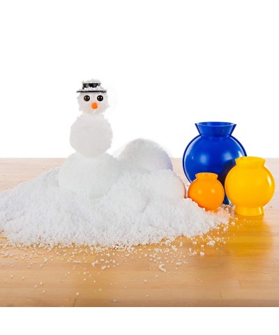 Steve Spangler Snowman Science Starter Kit – Fun Science Kit for Kids Simple and Safe – Makes Realistic Fluffy Snow in Second...