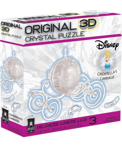 Cinderella's Carriage Licensed Deluxe Original 3D Crystal Puzzle from BePuzzled 3 Dimensional Crystal Puzzles and Brainteaser...