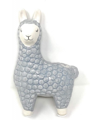 Llama Home Decoration Statue Cute and Lovely Ceramic Llama Coin Bank Piggy Bank Best Holiday Birthday Gifts Home Desk Decorat...