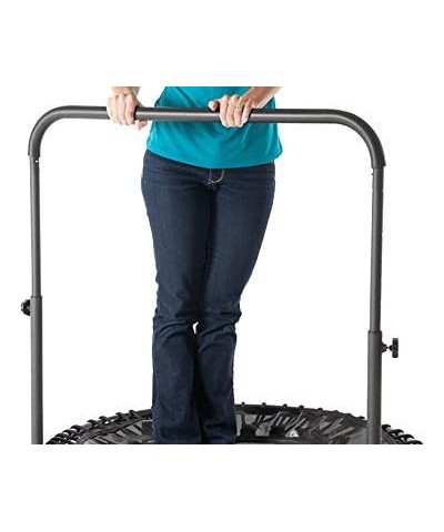 Handle Bar Accessory For 39" Straight Leg Fitness Trampolines | Fits Rebounder Models 200 and 230f Only - Sold Separately | T...