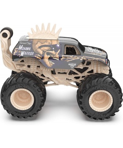 Monster Jam Official Mohawk Warrior Monster Truck Die-Cast Vehicle Bone Yard Trucks Series 1:64 Scale $57.78 Kids' Play Trucks