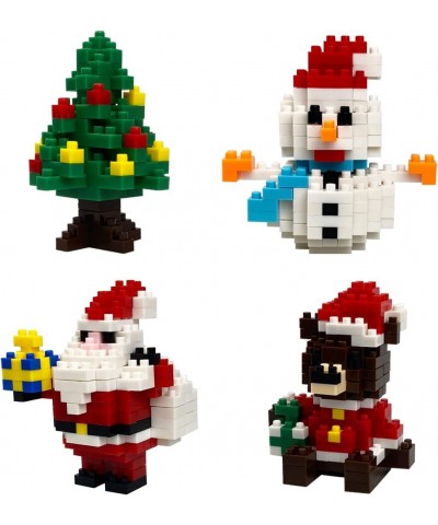 4 Pack Christmas Building Block Toys for Kids Boys Girls Teens Christmas Stocking Stuffers Gifts $42.75 Toy Building Sets