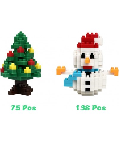 4 Pack Christmas Building Block Toys for Kids Boys Girls Teens Christmas Stocking Stuffers Gifts $42.75 Toy Building Sets