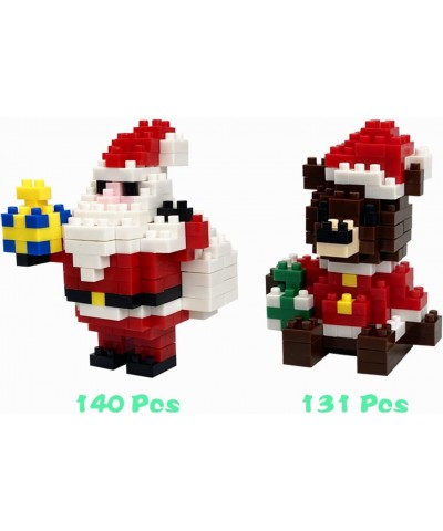 4 Pack Christmas Building Block Toys for Kids Boys Girls Teens Christmas Stocking Stuffers Gifts $42.75 Toy Building Sets